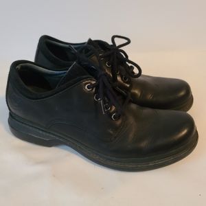 Timberland Black leather shoes woman's size 8